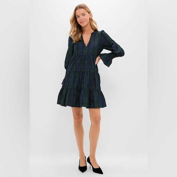 Tuckernuck Dresses & Skirts - Tuckernuck Pomander Place Blackwatch Kenzo Mini Dress - Size XS - NWoT RARE